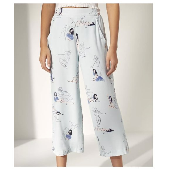 Wilfred Pants - Wilfred by Aritzia- Faun Pant High-waisted, wide-leg pant